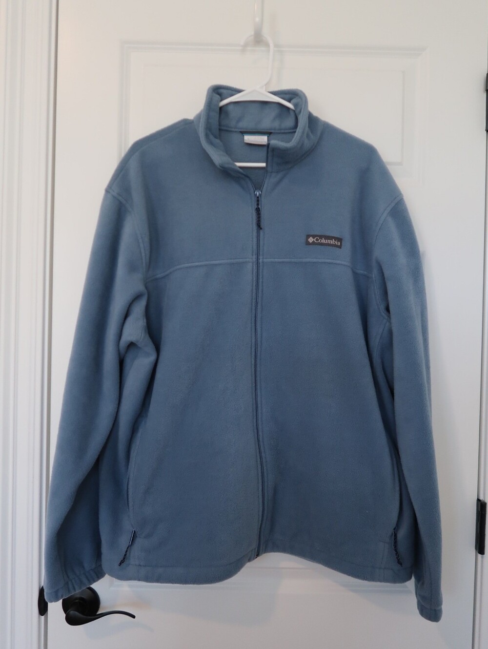 Columbia Men's Blue Steens Mountain Full-Zip 2.0 Fleece Jacket In Size XL